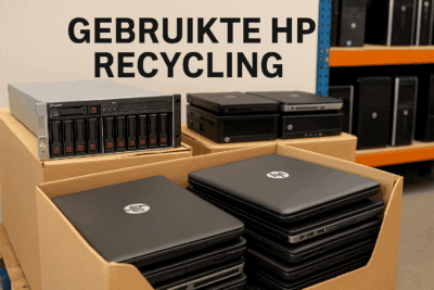 Gebruikte HP Recycling: Haal Meer Waarde Uit Jouw Afgeschreven IT-Hardware