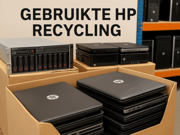 Gebruikte HP Recycling: Haal Meer Uit Uw gebruikte IT-Hardware